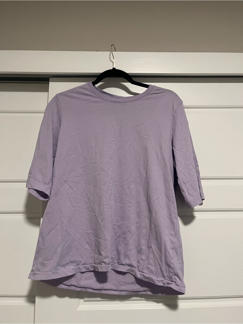 The Classic Tee Lavender Short Sleeve Crewneck Tee